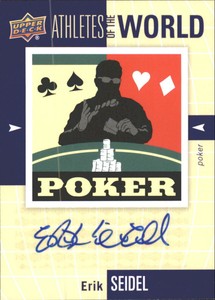 2011 Upper Deck World of Sports Athletes of World Autograph #AWES Erik Seidel