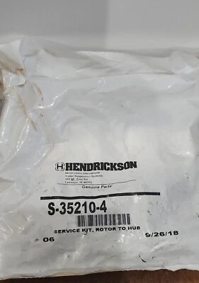 Hendrickson Servicio de piezas genuinas, rotor a buje S-35210-4 NUEVO en bolsa Foto 1 de 2