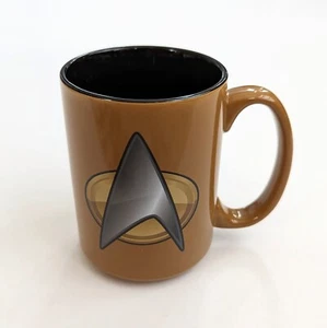 Taza Cerámica Star Trek TNG, Taza Insignia Capitanes, Taza Star Trek - Imagen 1 de 3