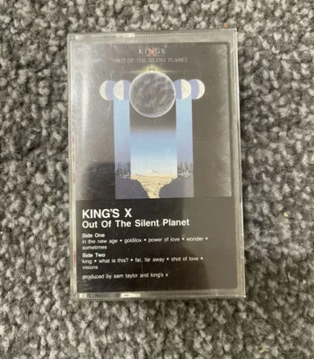 KING'S X OUT OF THE SILENT PLANET Cassette Tape OG 1988 Progressive Metal - Image 1 of 4