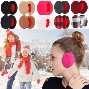 1/4 Pairs Bandless Earmuffs Ear Warmers Winter Ear Covers Earcaps for Outdoors - Picture 1 of 35