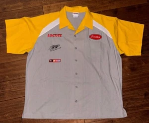 Chase Authentic M&M Mechanic Button Shirt Elliott Sadler stitched Size XL Y2K - Picture 1 of 7