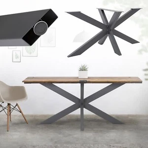 Telaio tavolo Spider telaio a croce gambe tavolo base tavolo 71x78x150 cm - Foto 1 di 7