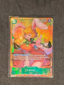 Carrot OP08-023 SR ENGLISH ALTERNATE ART One Piece TCG - Picture 1 of 2
