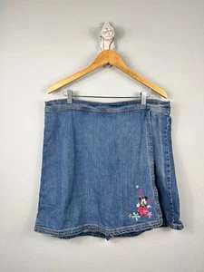 Falda vaquera vintage de Minnie Mouse de Disney Store talla XL - Imagen 1 de 9