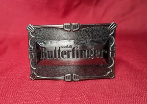 Vintage 1970s BUTTERFINGER Candy Bar Belt Buckle Curtiss Co. Chicago - Picture 1 of 4