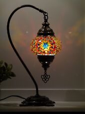 Turkish Mosaic Light Multicoloured 100% Genuine & Authentic Handmade Table Lamps