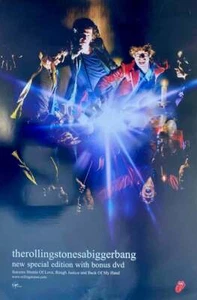The Rolling Stones - A Bigger Bang (PROMOTIONAL POSTER) - Imagen 1 de 3