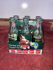 Coca Cola Six-Pack Green Empty 6.5 oz. China Christmas Around the World As Found