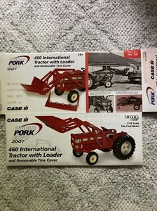 Empty ERTL toy box for 460 International tractor w/loader. 2007 World Expo - Picture 1 of 3