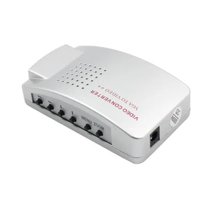 PC Zu TV Konverter Tragbare TV Schalter Box VGA Zu TV-Monitor Box Für Büro - Bild 1 von 6