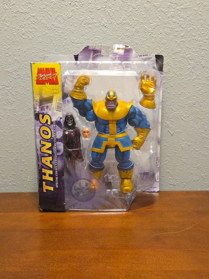 Figuras de acción Marvel Select THANOS 8" Lady Death Diamond Select Toys 2005 nuevas Foto 1 de 4