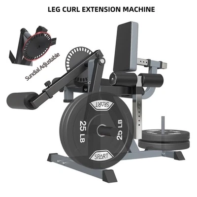 Máquina de rizos de extensión de pierna cargada con placa SPART para entrenamiento profesional de piernas Foto 1 de 4