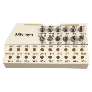 126 Series 4.5 to 64 Mitutoyo® 126 Series™ 6-piece 4.5 to 64 TPI SAE and Metric - Picture 1 of 1