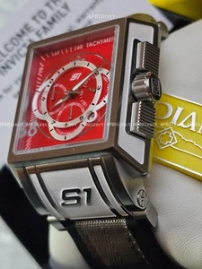 Reloj cronógrafo de carreras para hombre Invicta S1 Rally - EDICIÓN TOURING rojo blanco - Imagen 1 de 13