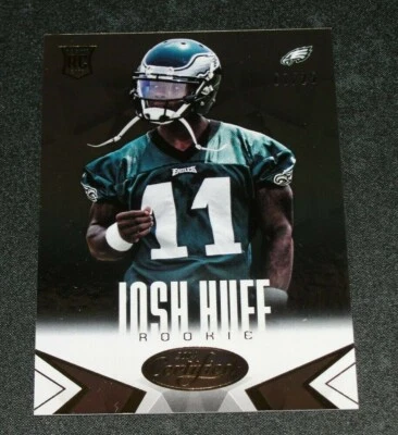 2014 Panini Certified JOSH HUFF #137 Mirror Gold RC/25 Oregon DUCKS - Stampeders - Image 1 of 2