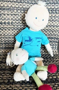 Haba Puppe und Krümel Jako-o und neuer Kleidung Gr. 43 - Bild 1 von 1