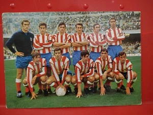 ATLETICO MADRID BERGAS PLANTILLA TEMPORADA 1969 70 POSTAL BERGAS 241 - Picture 1 of 4