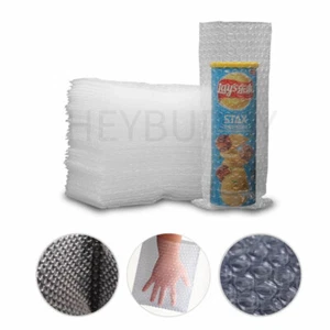 All Size Clear Seamless Bottom Bubble Pouch Air cap Cushion Wrap Shipping Bags - Picture 1 of 18
