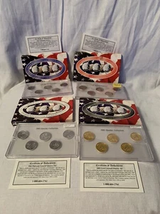 2002 P, D, Platnium Gold Set COA - Picture 1 of 5