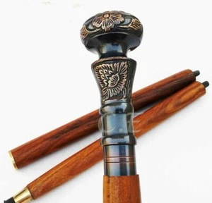 Nautical Unique Industrial Designer Handle Walking Stick Cane Father Gift - Bild 1 von 4