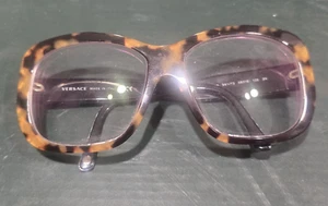 Versace Sunglasses FRAME ONLY 4212 941/73 Black Tortoise Shell Made in Italy - Picture 1 of 10