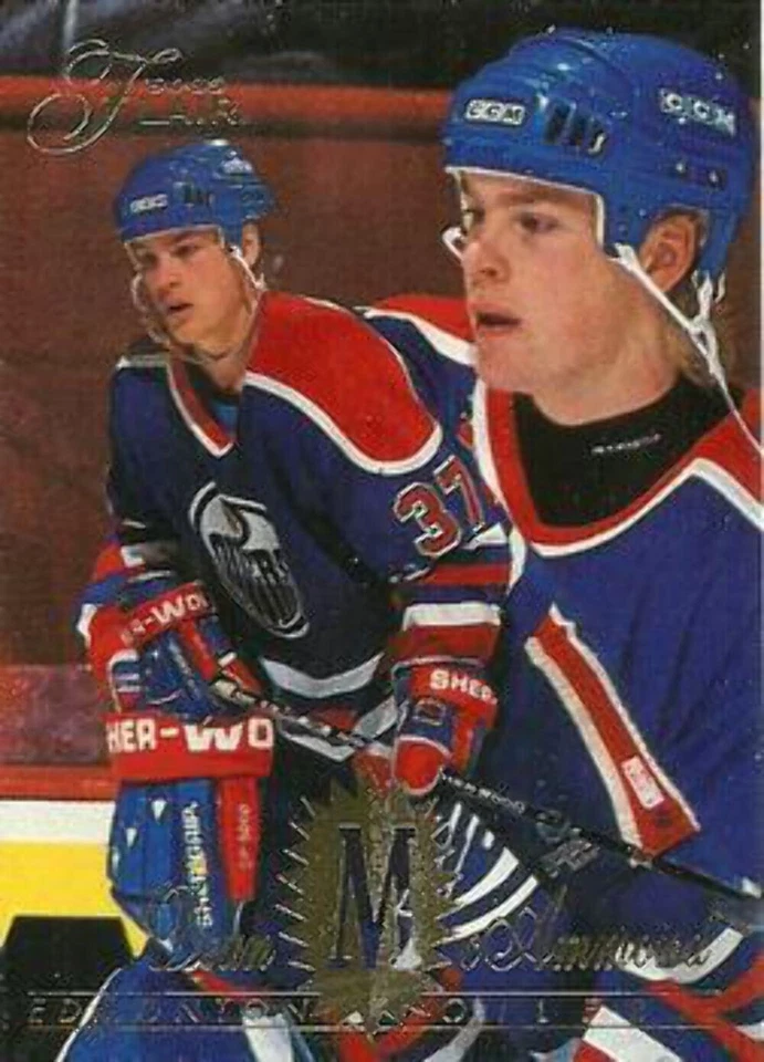 #59 Dean McAmmond - Edmonton Oilers - 1994-95 Flair Hockey - Image 1 of 1
