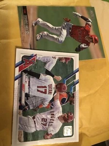 2021 Topps Stadium Club Base #37 Shohei Ohtani And 2021 Topps # 621 Team Card - Bild 1 von 2
