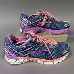 Brooks Womens Adrenaline GTS 15 Running Shoes Size 8.5 762052743228 - Picture 1 of 7
