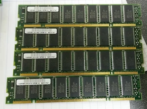 2x IBM 09P3865 256MB (2 X 128MB) SDRAM DIMM Server Memory Kits - Picture 1 of 1