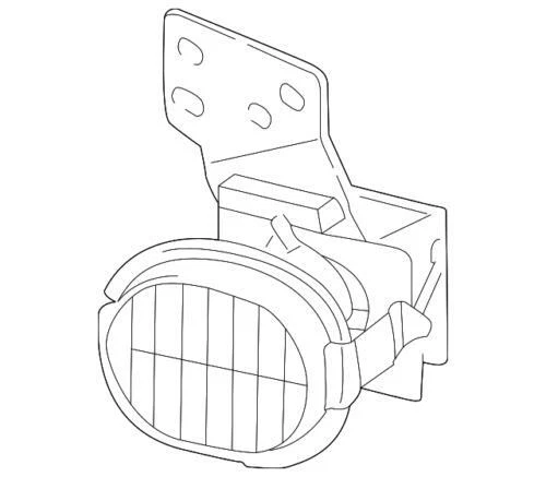 Genuine GM 1997-2003 Chevrolet Malibu Fog Light Lamp Assembly Left Side 22652889 - Image 1 of 2