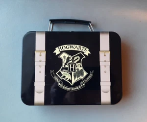 New~Harry Potter Hogwarts~Tin Case+Journal/Notebook+Click Pen+Eraser-Collectible - Picture 1 of 7
