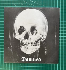 THE DAMNED STRETCHER CASE BABY STIFF RARE ORIGINAL PUNK GIG FREEBIE PS 45 - Picture 1 of 4