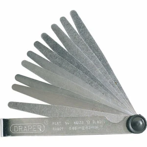 Draper 10 Blade Feeler Gauge Set Metric - Picture 1 of 2