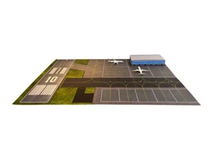 AMS Airport Paper Mat with Runway 1/400 & 1/500 includes 'build your own 3D term - Picture 1 of 5