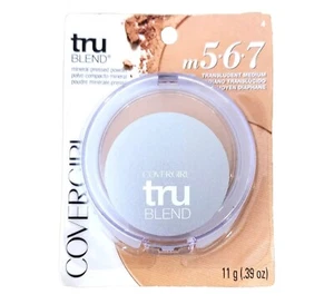 NIP Covergirl Tru Blend Polvere pressata minerale traslucida media 5 6 7 - Foto 1 di 7