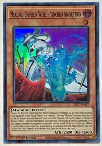 Yugioh Legendary Duelists: Rage of Ra Meklord Emperor Wisel - Synchro LED7-EN017 - Picture 1 of 1