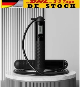 Rope Springseil Skipping Hüpfseil Erwachsene Seilspringen Mit Zähler - Bild 1 von 7