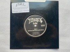 Evile Darkness Shall Bring Death 2007 UK 7" RED vinyl single
