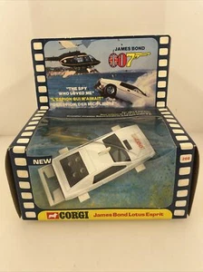 Corgi 007 James Bond Lotus Esprit Ref.269 - Completo Di Scatola E 6 Missili - Foto 1 di 13