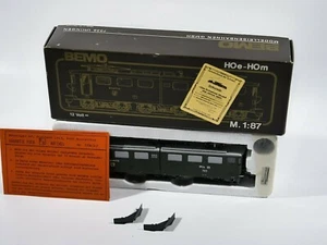 BEMO Suisse n° 1254/3 Motrice électrique Rh B St Moritz HO neuf boite - Imagen 1 de 9