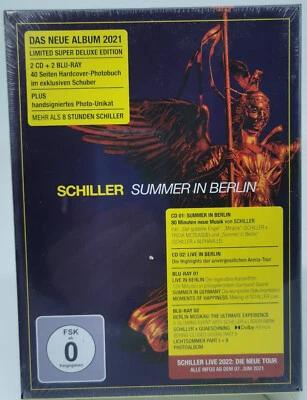Schiller Summer in Berlin Super Deluxe Edition (2CD+2Blu-Ray + Photobuch) Neu - Bild 1 von 3