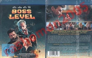 Blu-ray BOSS LEVEL (2021) Frank Grillo Mel Gibson Naomi Watts Uncut Region B NEW - Picture 1 of 1