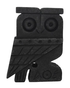 Owl of Athens flat figurine - Symbol of wisdom and Goddess Athena - Picture 1 of 3