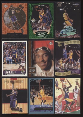50 Lot Kobe Bryant LA Lakers HOF w 1996 Upper Deck Rookie Green Starquest Insert - Image 1 of 4