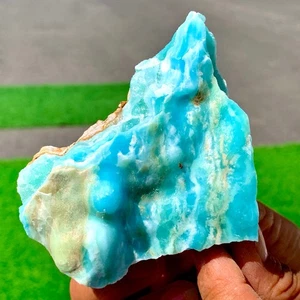 163G Natural larimar/hemimorphite Gorgeous rough raw Crystal Mineral Specimen - Picture 1 of 23