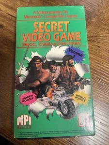 Secret Video Game Tricks, Codes & Strategies Volume 2 1989 VHS MPI Nintendo NES - Picture 1 of 8