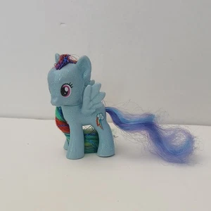 My Little Pony Friendship Is Magic Toys R Us Glitter Rainbow Dash G4 Figure Toy - Picture 1 of 7