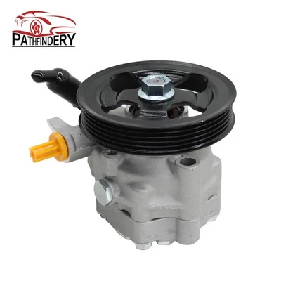 Power Steering Pump w/ Pulley For Subaru Outback 2005 2006 2007 2008 2009 2.5L - Image 1 of 4