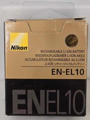 Batería Nikon EN-EL10 EN EL10 Coolpix S210 S520 S60 S4000 S700 S3000 S5100 (FJ) Foto 1 de 4